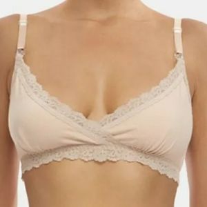 Hanky Panky  Cotton Nursing Bralette Beige 8